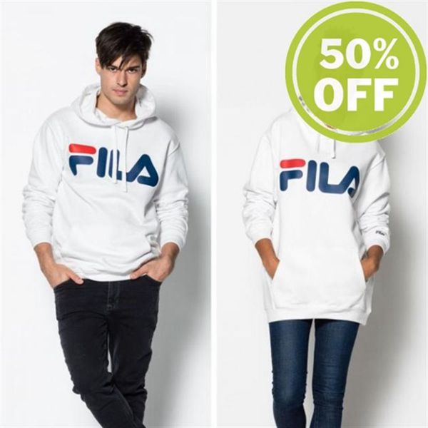 Fila Mikiny Damske Biele - Classic Logo Hood Vypredaj - Slovakia 27896-ZVYO